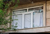 بازدید از پلاک های آسیب دیده منطقه 11 تهران در جنگ رمضان