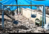 بازدید از پلاک های آسیب دیده منطقه 11 تهران در جنگ رمضان
