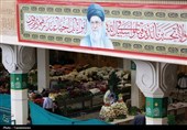 گل‌آرایی ضریح مطهر حرم حضرت معصومه(س)