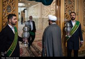 آیین خطبه‌خوانی میلاد بانوی کرامت