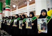 آیین خطبه‌خوانی میلاد بانوی کرامت