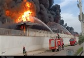 عملیات اطفای حریق در گنبدکاووس از 20 ساعت گذشت/تلاش‌ها ادامه دارد