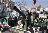 رژه اقتدار بانوان و دختران تبریزی