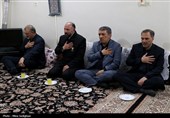 دیدار معاون فرهنگی بنیاد شهید کشور با خانواده‌های شهدای جنگ رمضان البرز