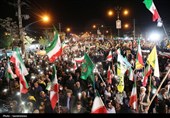 سیل جمعیت در قلب یاسوج