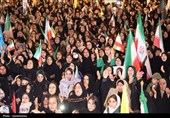 سیل جمعیت در قلب یاسوج
