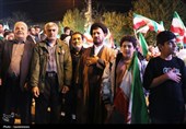 سیل جمعیت در قلب یاسوج