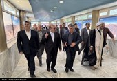 افتتاح ساختمان جدید گمرک قشم با حضور معاون وزیر اقتصاد در سایه جنگ تحمیلی