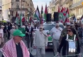 ببینید|تظاهرات گسترده در پاریس