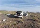تصادف 2 خودرو در جاده‌های یزد 2 کشته و 7 مصدوم داشت