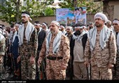 رزمایش  جان فدا برای ایران امام رضایی در ارومیه