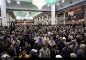 بزرگداشت چهلم شهیدان لاریجانی در قم