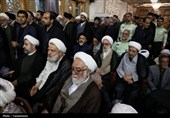 بزرگداشت چهلم شهیدان لاریجانی در قم