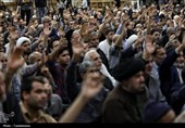 بزرگداشت چهلم شهیدان لاریجانی در قم