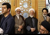 بزرگداشت چهلم شهیدان لاریجانی در قم