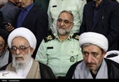 بزرگداشت چهلم شهیدان لاریجانی در قم