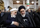 بزرگداشت چهلم شهیدان لاریجانی در قم