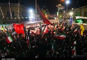 آئین وداع با پیکر مطهر 14 شهید تخریب چی - زنجان