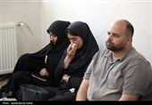 دیدار اعضای دفتر خبرگزاری تسنیم همدان با خانواده شهید وحید لطفی