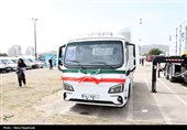 آیین بهره‌برداری از ماشین‌آلات تخصصی خدمات شهری  - مشهد