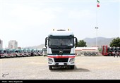 آیین بهره‌برداری از ماشین‌آلات تخصصی خدمات شهری  - مشهد