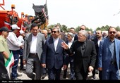 آیین بهره‌برداری از ماشین‌آلات تخصصی خدمات شهری  - مشهد
