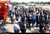 آیین بهره‌برداری از ماشین‌آلات تخصصی خدمات شهری  - مشهد