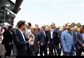 آیین بهره‌برداری از ماشین‌آلات تخصصی خدمات شهری  - مشهد