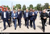 آیین بهره‌برداری از ماشین‌آلات تخصصی خدمات شهری  - مشهد