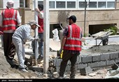 جهادگران نیشابوری در کنار مردم قم