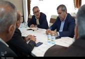 بازدید مسئولان از پروژه انتقال آب سد تنگ‌سرخ