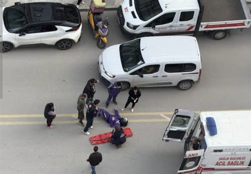 کشور ترکیه , تصادف , موتورسیکلت , 