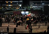 رژه اقتدار تکاوران فاتحین لشکر 31 عاشورا در میدان ساعت شهر تبریز.