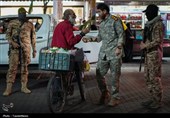 رژه اقتدار تکاوران فاتحین لشکر 31 عاشورا در میدان ساعت شهر تبریز.