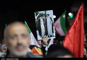 مراسم دومین سالگرد شهدای خدمت در همدان