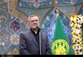 بزرگداشت شهید رئیسی در حرم بانوی کرامت