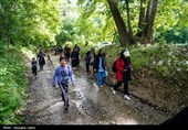 همایش ورزش در آبادی  در روستای زوارم شیروان