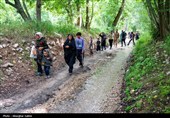 همایش ورزش در آبادی  در روستای زوارم شیروان