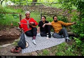 همایش ورزش در آبادی  در روستای زوارم شیروان