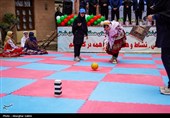 همایش ورزش در آبادی  در روستای زوارم شیروان