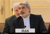 ممثل إیران: الإجراءات الأمریکیة والإسرائیلیة تُعدّ جریمة ضد الإنسانیة