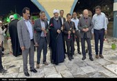 مراسم غبارروبی مزار شهدا - قشم