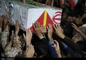 مریوان در سوگ سرباز مدافع امنیت؛ وداع باشکوه با شهید ابوالفضل گودرزی