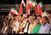 خروش مرگ بر آمریکا و طنین نماز استغاثه در یاسوج