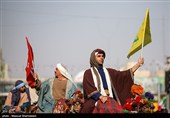 کاروان غدیر در مهمانی کیلومتری غدیر