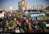 کاروان غدیر در مهمانی کیلومتری غدیر