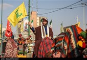 کاروان غدیر در مهمانی کیلومتری غدیر