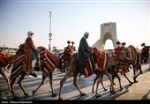 کاروان غدیر در مهمانی کیلومتری غدیر