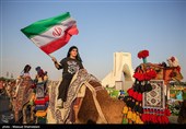 کاروان غدیر در مهمانی کیلومتری غدیر