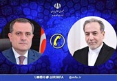 وزیرا خارجیة إیران وأذربیجان یبحثان خفض التوتر فی منطقة غرب آسیا